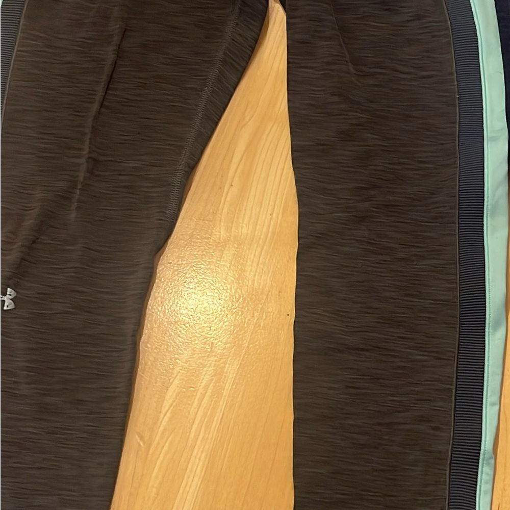 Under Armour Black and Blue fleece lined leggings